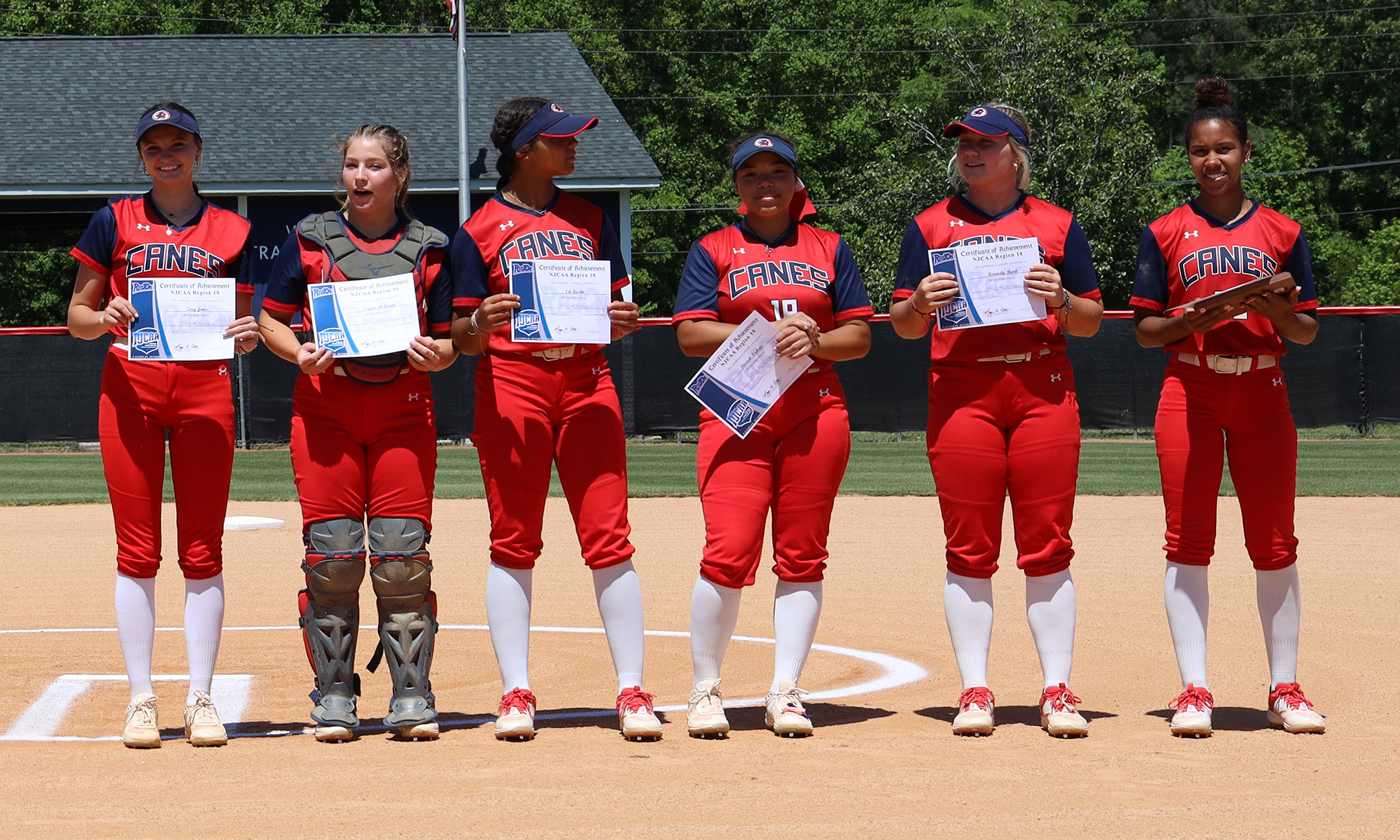 Region X All-Region Team Members from Louisburg College