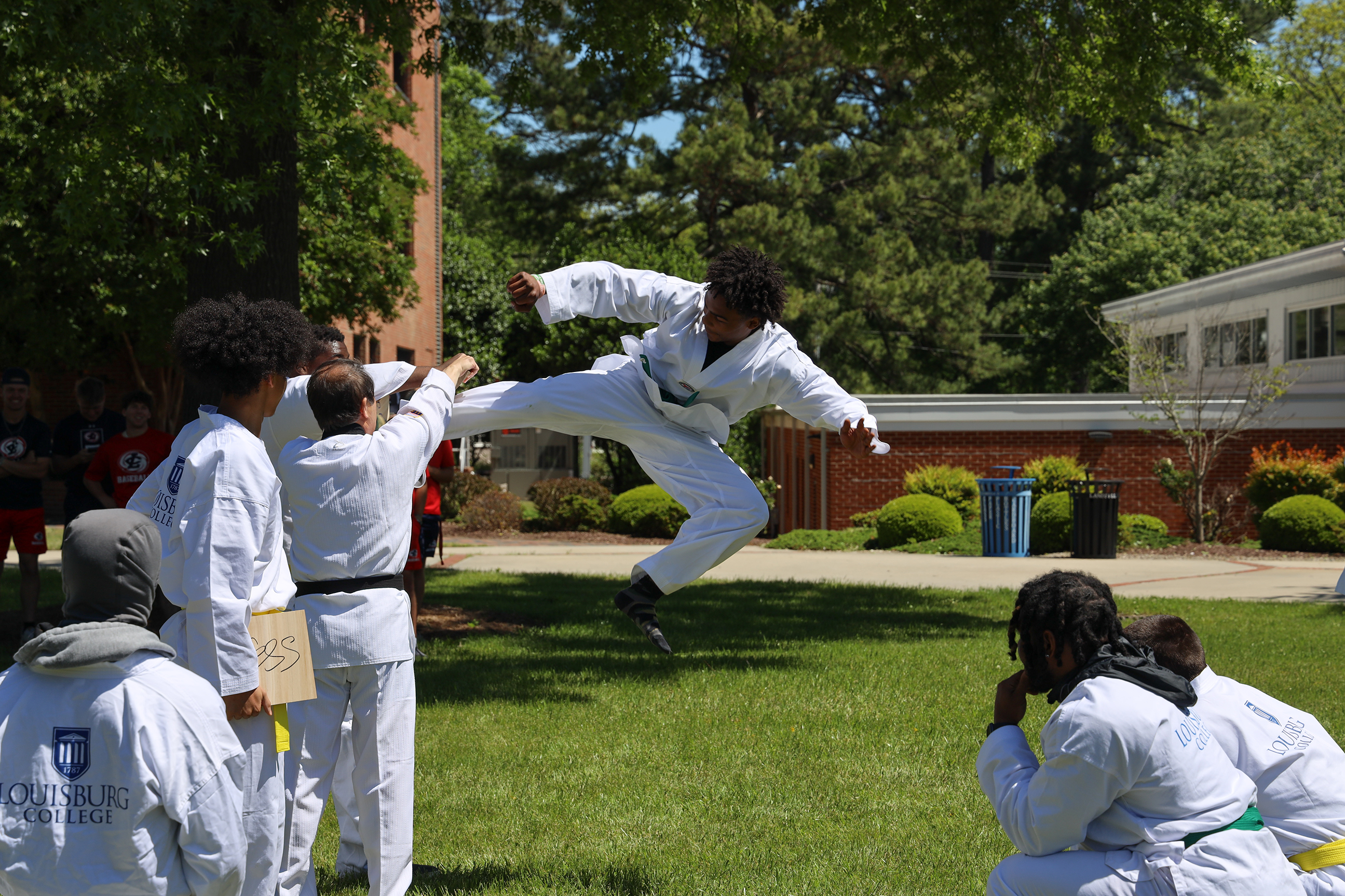 Martial Arts class semester end presentation.