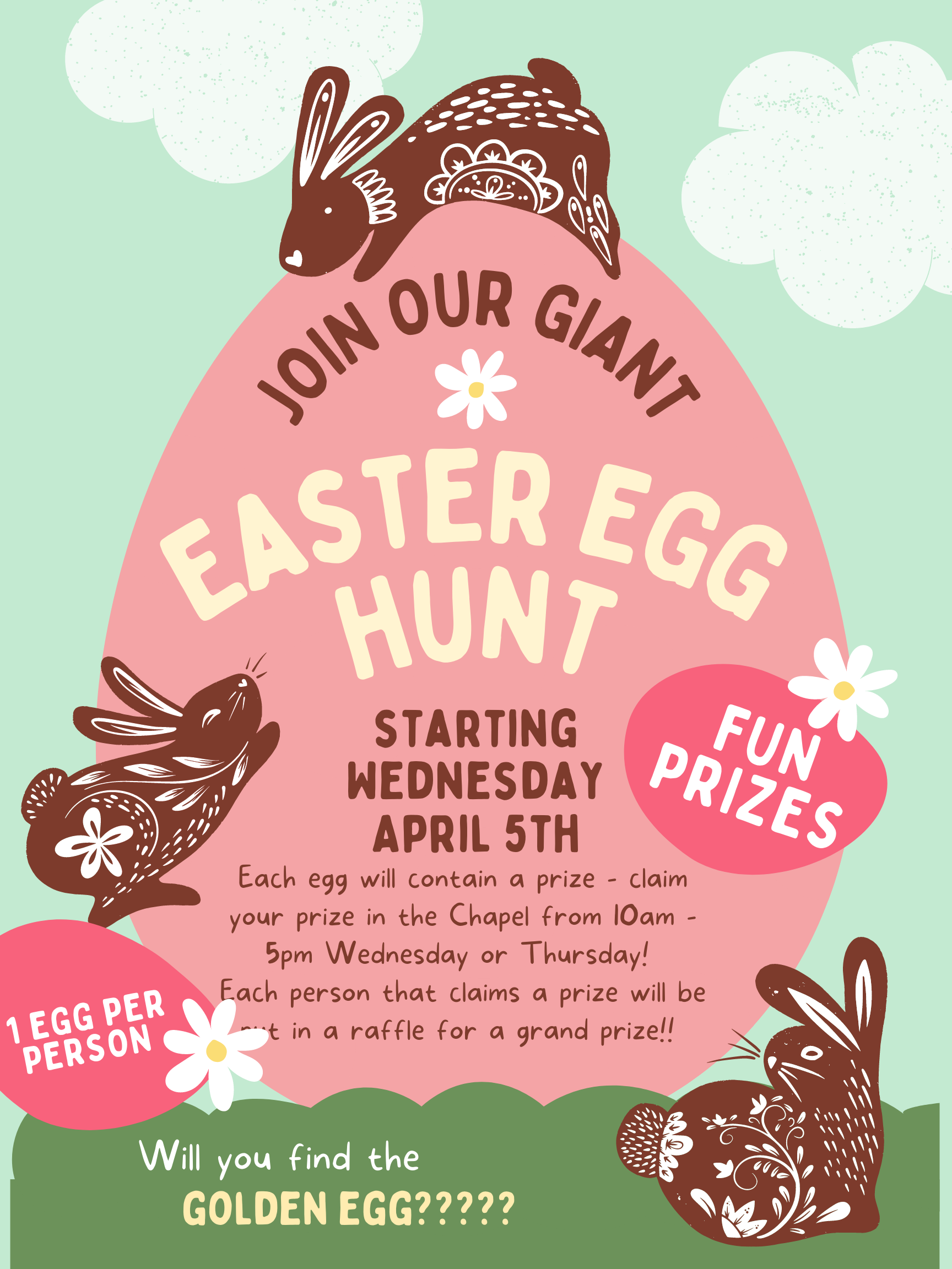 Easter Egg Hunt Poster