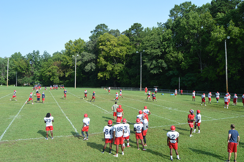 Louisburg College Football Scores First Home Win - Louisburg College