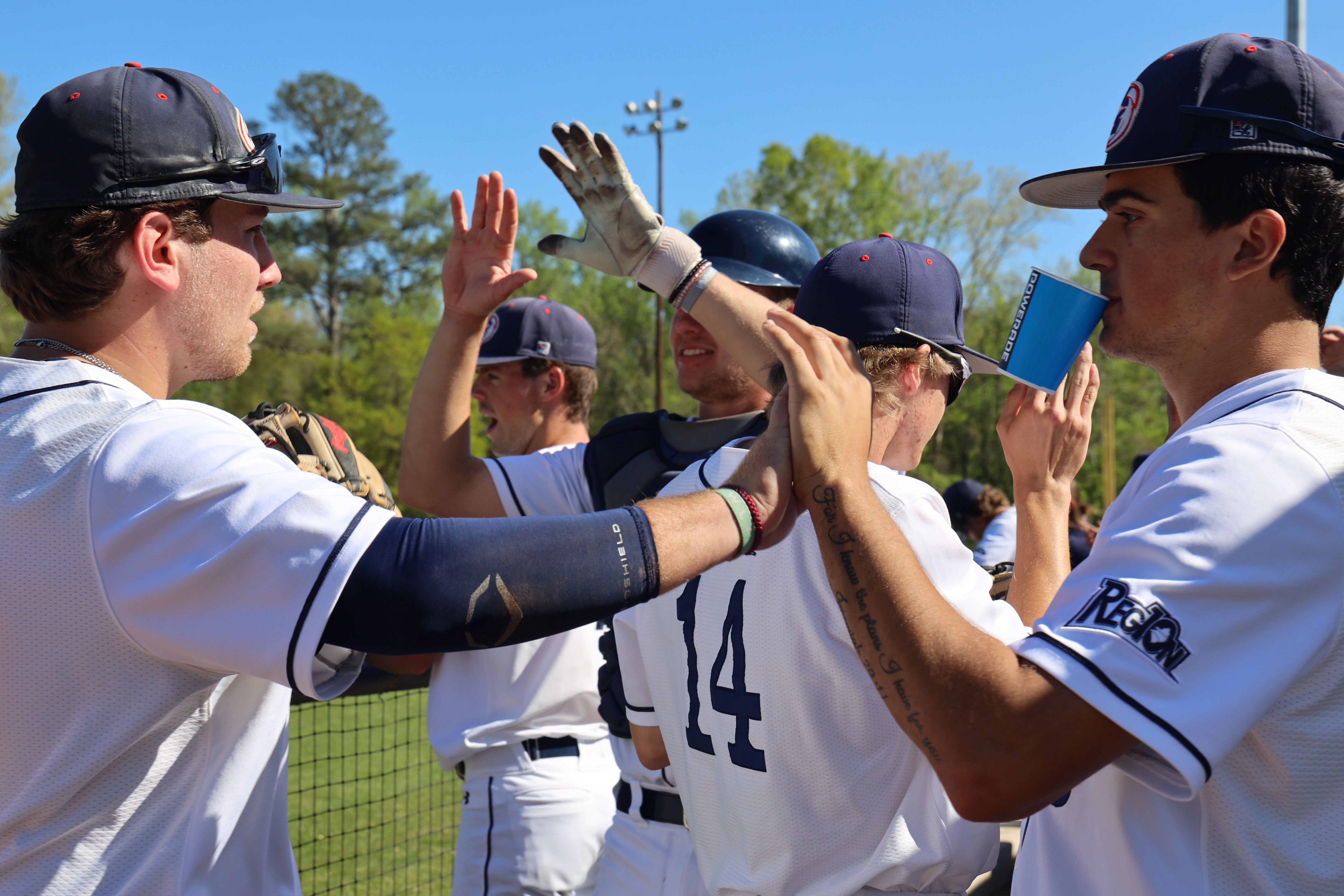 LC Baseball High Five