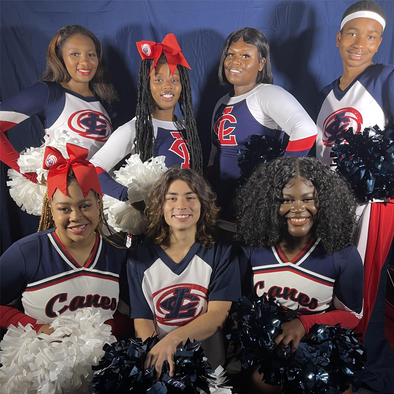 Louisburg College Cheer Team Receives Two Bids to Nationals Competition