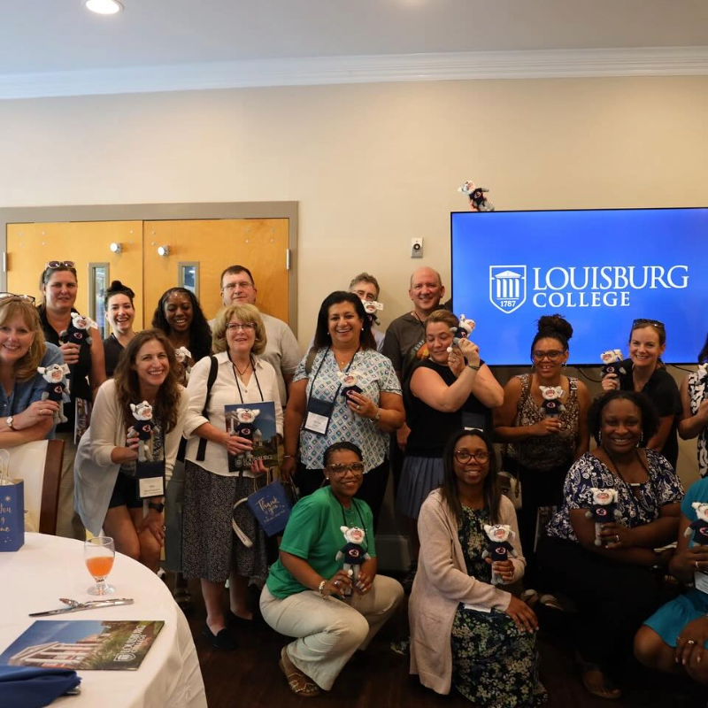 NCICU Counselors Tour Stops by Louisburg College