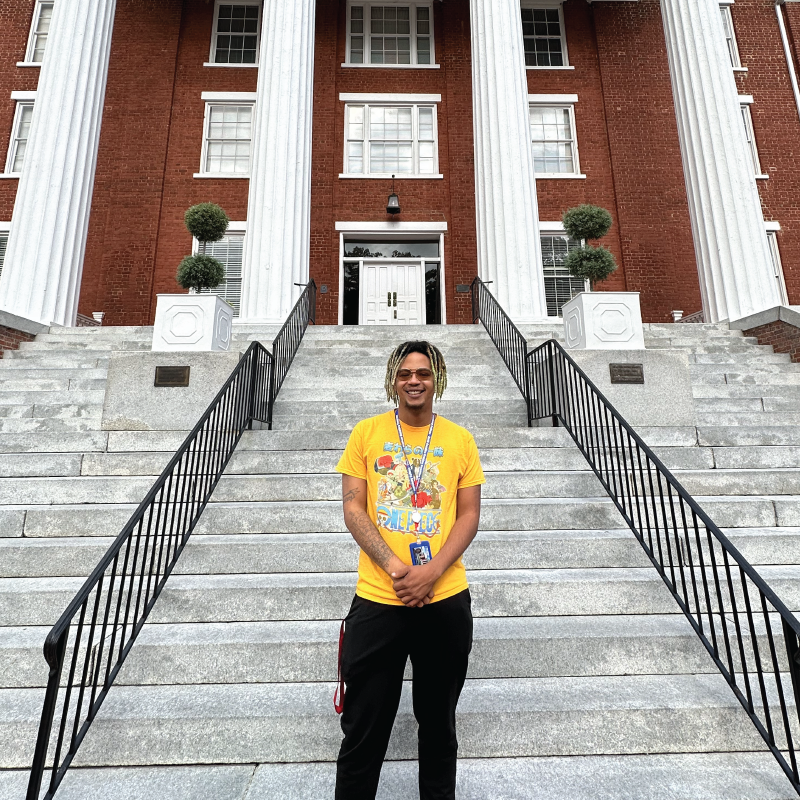 STUDENT SPOTLIGHT: Dominic Flounoy