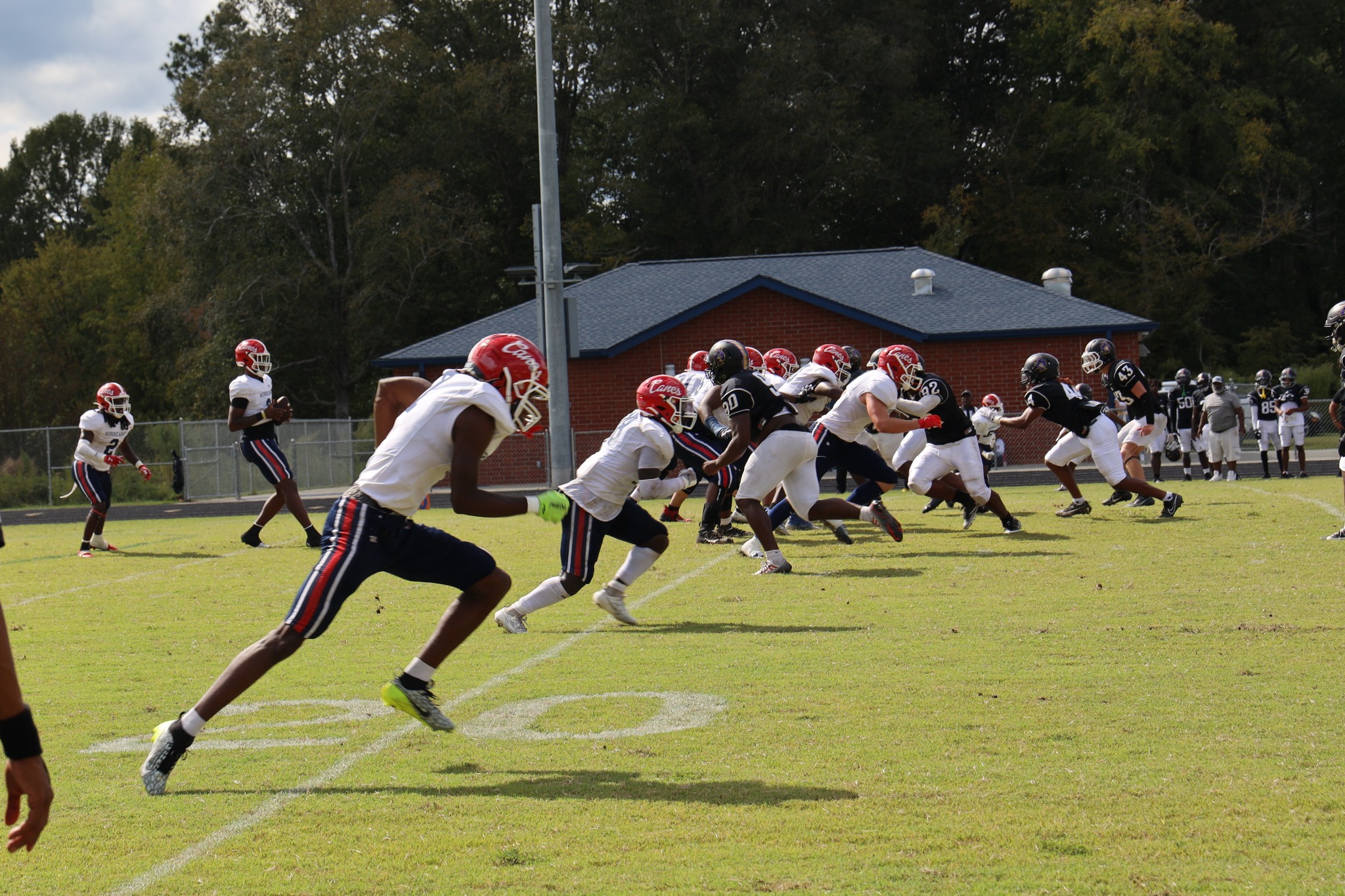 Louisburg College Football Scores First Home Win - Louisburg College