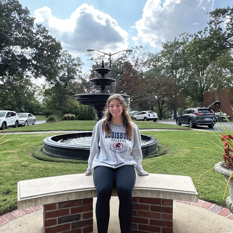 Taylor McQueen is a Sophomore at Louisburg College studying for her Associate's in Science.
Originally from Clayton, North Carolina, McQueen is a member of the Louisburg College Softball team and Whitehead Leadership Program. When she's not playing or studying, she enjoys hot yoga and going for walks in the woods to enjoy nature.