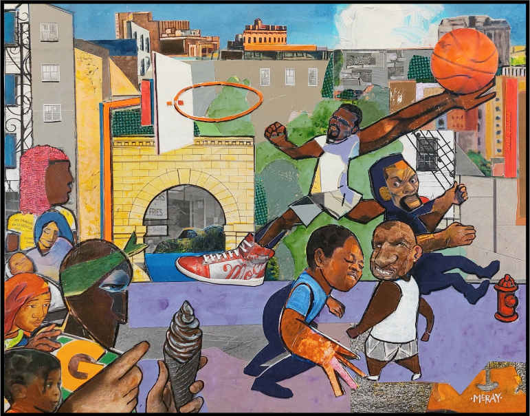 Eric McRay College Paintings